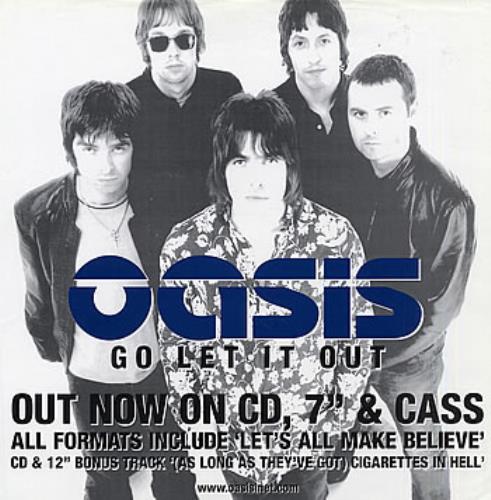 CD oasis オアシス ー Go Let It Out PROMO 【公式通販】